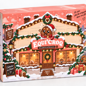 Calendrier de l'Avent biscuits IG Bas