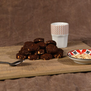 Mini cookies chocolat noisettes avoine - Mini Vrac
