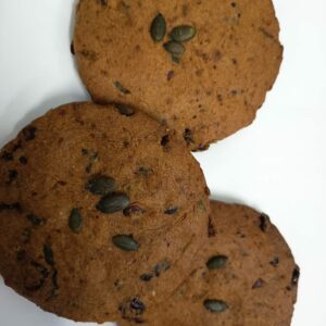 Cookie Cranberry- Graine de courge